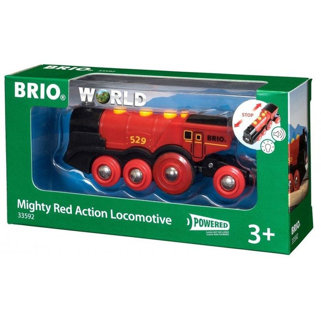 Lokomotywa Czerwona Brio BRK33592
