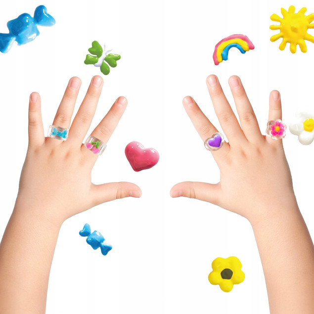 Pierścionki DO OZDABIANIA Dla Miłośników Mowy Kidea