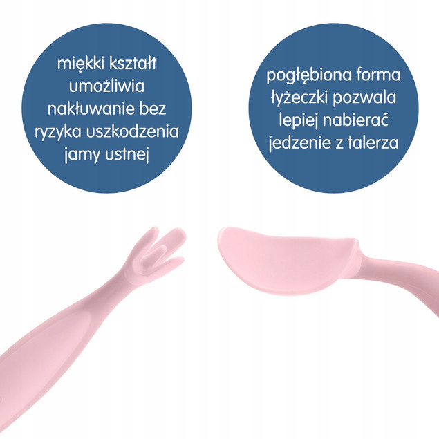 B.Box Sztućce dla Dzieci – Widelec i Łyżka z Etui