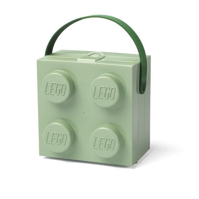 LEGO Classic Pudełko na Śniadanie Zielone z Rączką 40240005