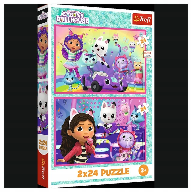 Puzzle Koci Domek Gabi Trefl 34433