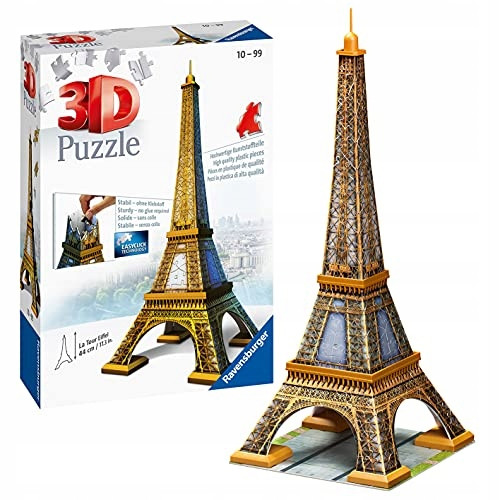 Puzzle 3D Ravensburger Wieża Eiffela 216 elementów