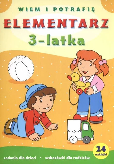 NAUKA CZYTANIA PISANIA ELEMENTARZ 3-LATKA