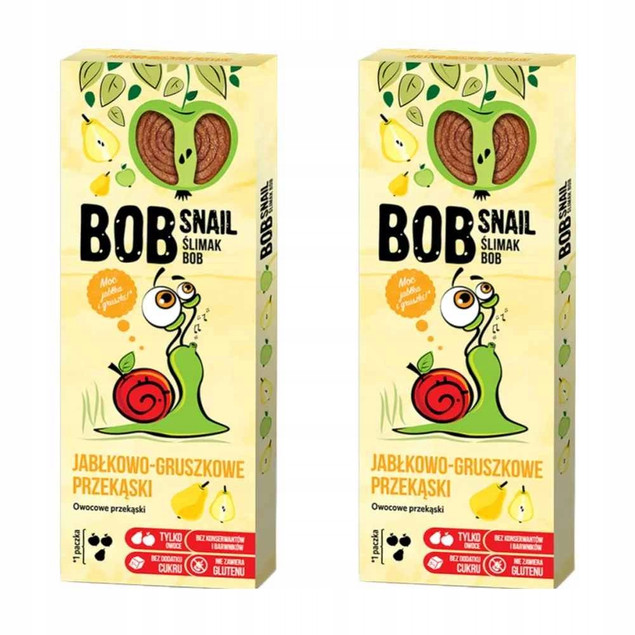 Rollsy jabłkowo-gruszkowe Bob Snail 30g