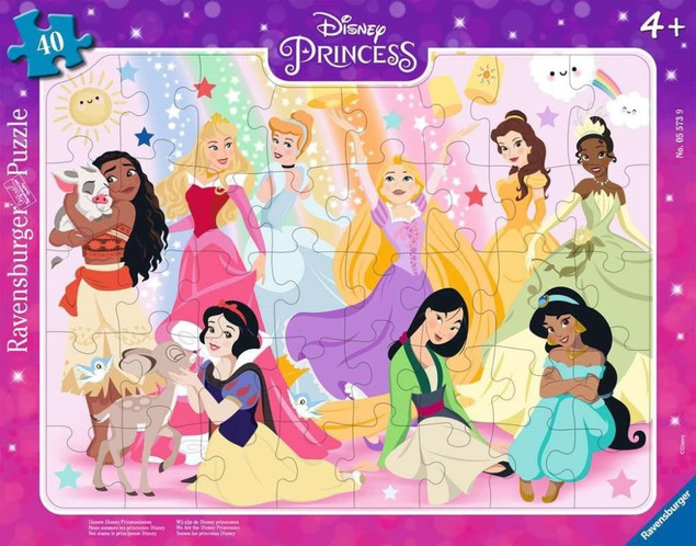 Puzzle Ravensburger Disney: Księżniczki 40 elementów