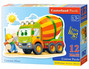 Puzzle 12 Maxi Układanka Dla Dzieci BETONIARKA Auto Duże Elementy 3+ Castor