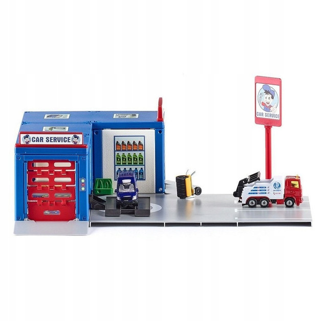 Stacja serwisowa Siku World S5507 plastikowa