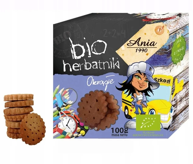 HERBATNIKI OKRĄGŁE 100G