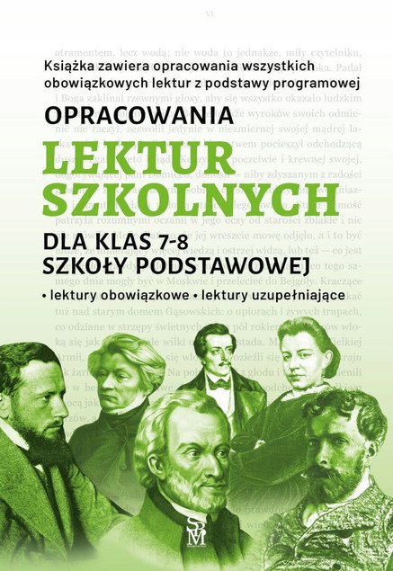 Opracowania Lektur Szkolnych Klasy 7-8 SP K. Zioła-Zemczak | Obowiązkowe i Uzupełniające 2025 SBM