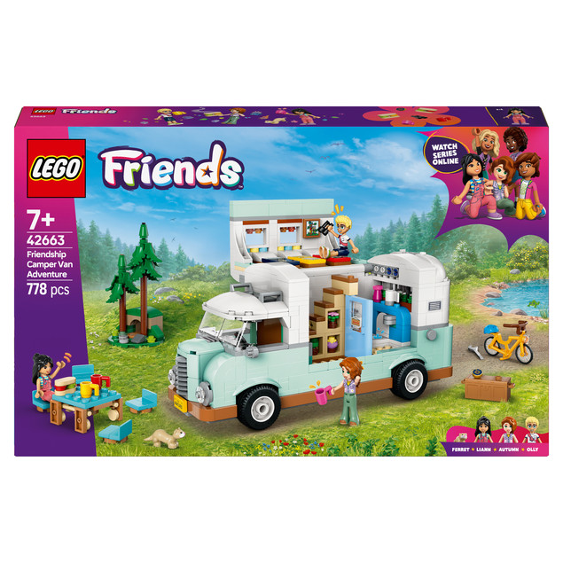 LEGO Friends 42663 Przygoda w kamperze przyjaciół