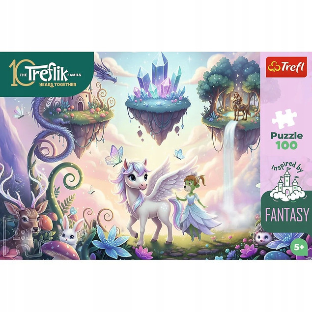Puzzle 100 Treflik Inspired by Fantasy: Magiczne Światy 16573