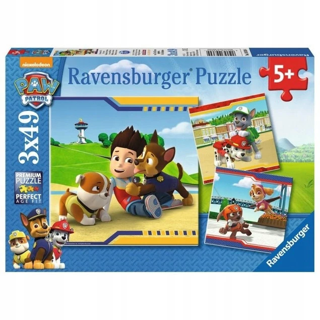 Puzzle 3x49 Psi Patrol Najlepsi Przyjaciele