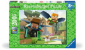 Ravensburger puzzle dziecięce 200 XXL Minecraft zwierzęce przygody od 8 lat