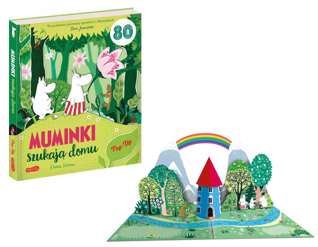 Muminki szukają domu. Pop-up