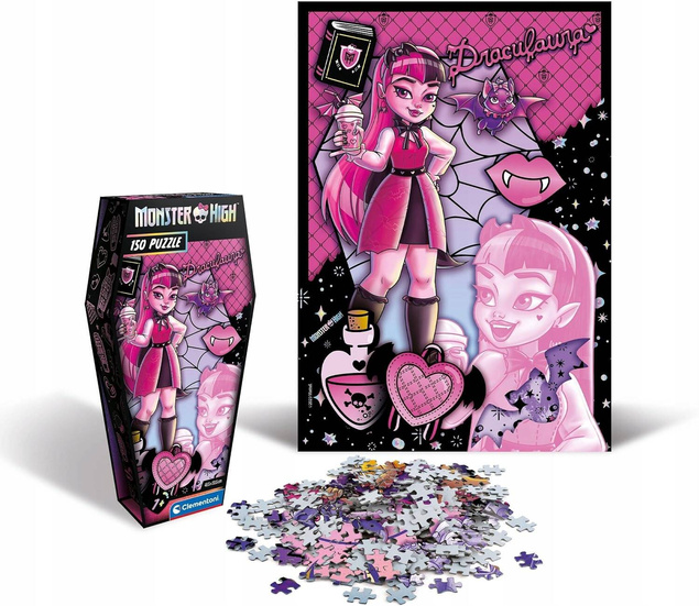 Puzzle 150 El. Monster High Draculaura 7+ Clementoni