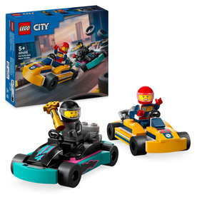 LEGO City Gokarty i Kierowcy Wyścigowi 99 el. 5+ 60400