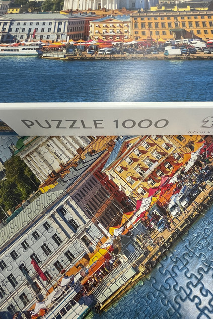 Puzzle Tactic 1000 elementów: Widok na Helsinki
