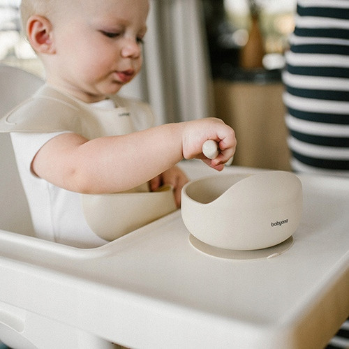 BABYONO Silikonowa Miseczka Miska Talerzyk z Przyssawką Dla Dzieci 1481/04