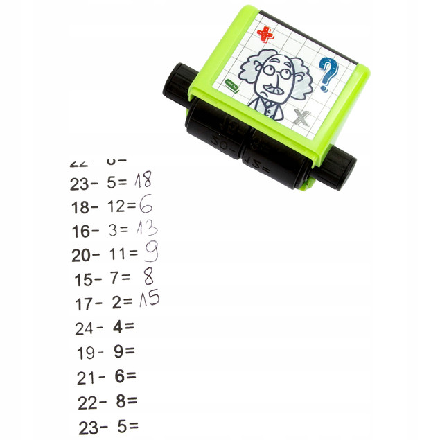 Drukarka matematyczna do odejmowania Kidea
