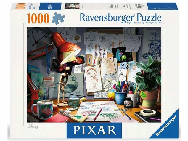 Puzzle Ravensburger 1000 elementów Artystyczne Biurko