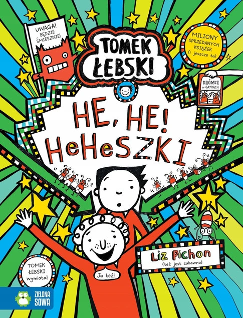 Tomek Łebski. He, he… Heheszki Liz Pichon – Komiks dla Dzieci