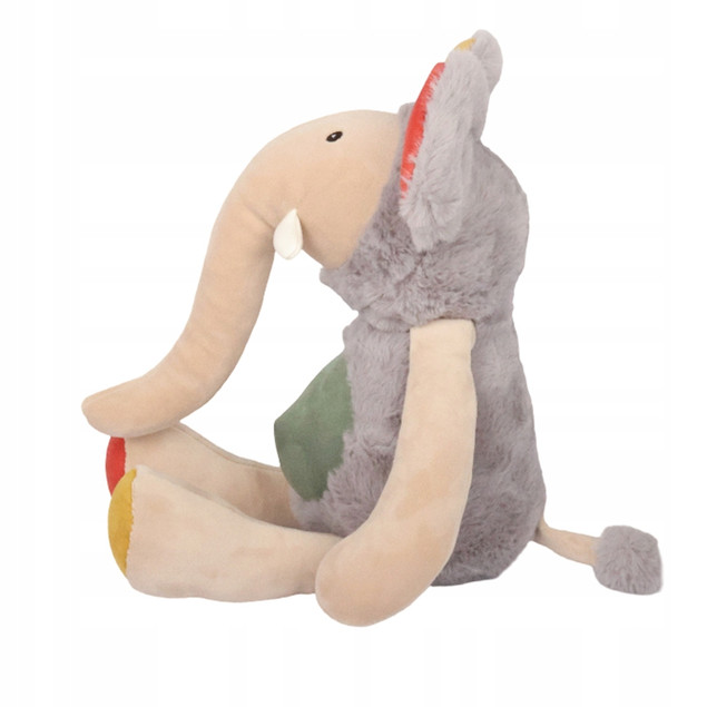 Pluszowy Słonik Askato 36 cm Przytulanka dla Dzieci 0+