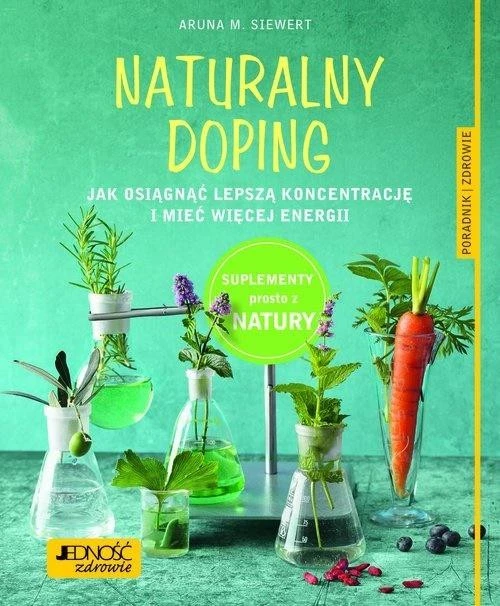 Naturalny doping – Aruna M. Siewert, okładka książki