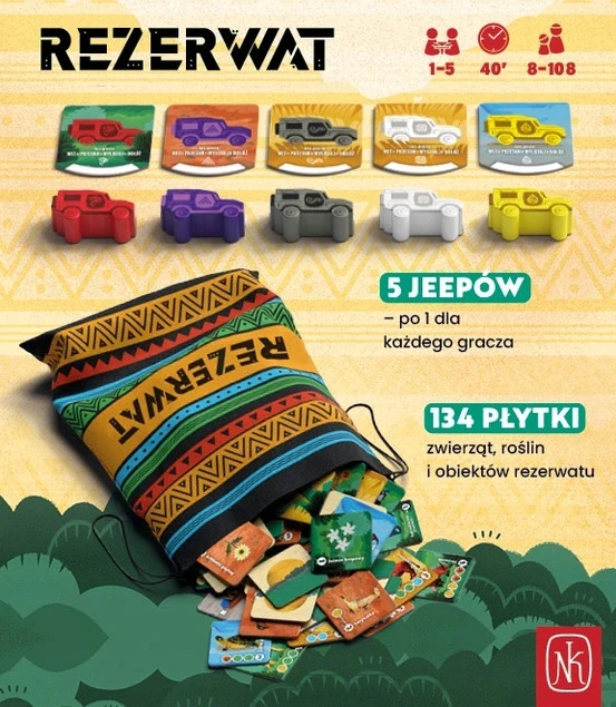 Rezerwat gra rodzinna Nasza Księgarnia