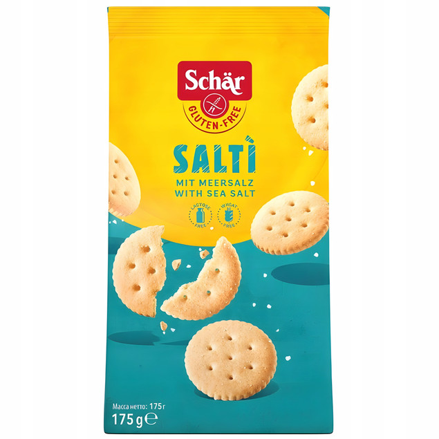 Schar Krakersy słone Salti bezglutenowe 175 g