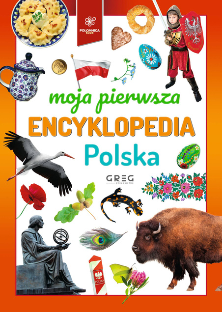 PAKIET 3w1 MOJA PIERWSZA ENCYKLOPEDIA Zwierzęta Polska Greg