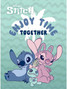 Zeszyt w kratkę A5 Disney Stitch