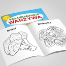 Kolorowanka Warzywa Praca zbiorowa