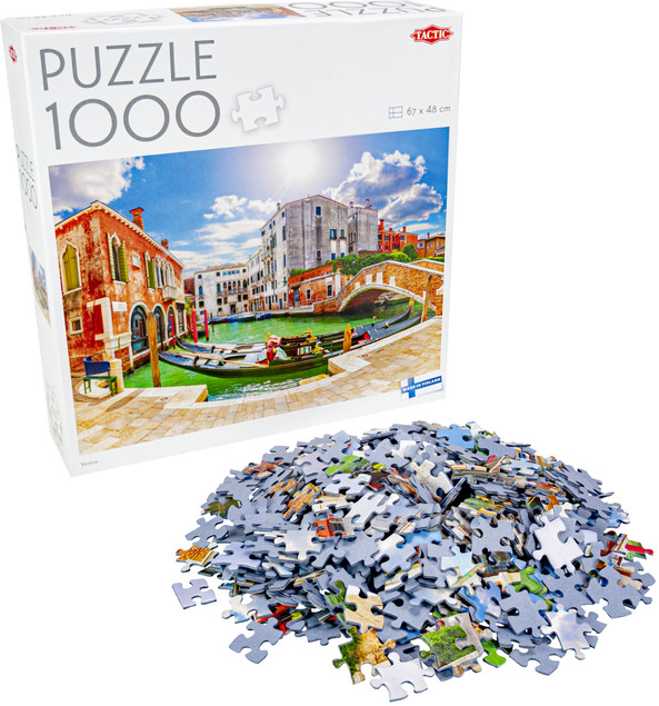 Tytuł
Puzzle Tactic 1000 elementów Wenecja Widok Miasta
