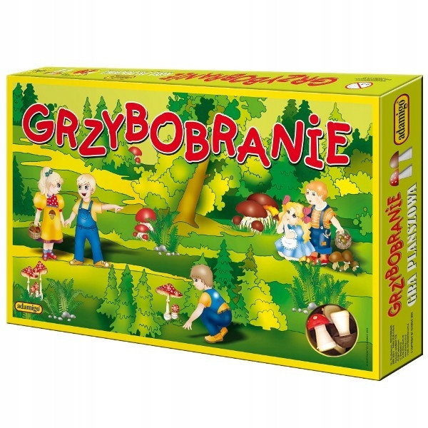 Grzybobranie – gra planszowa rodzinna