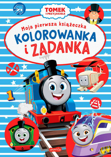 Tomek i Przyjaciele Moja Pierwsza Książeczka Kolorowanka i... 3+ HarperKids