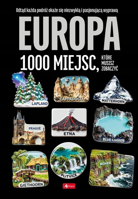 Europa 1000 miejsc - okładka
