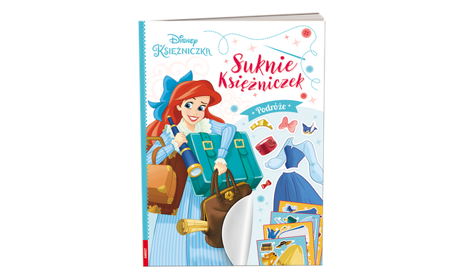 Książka Disney Księżniczka. Suknie księżniczek - Podróże ROB-9101