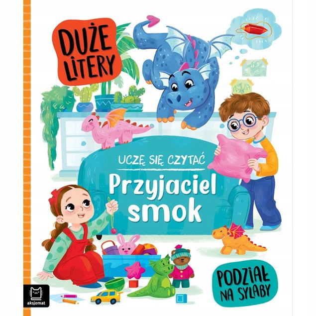 Mega Pakiet Uczę się czytać – duże litery i podział na sylaby – Agata Giełczyńska-Jonik