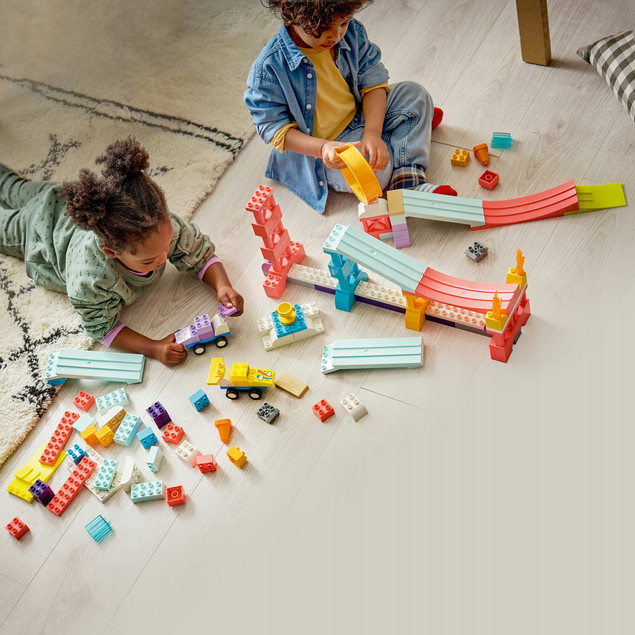 LEGO DUPLO 10478 Kreatywne Rampy 3w1 z Samochodzikami