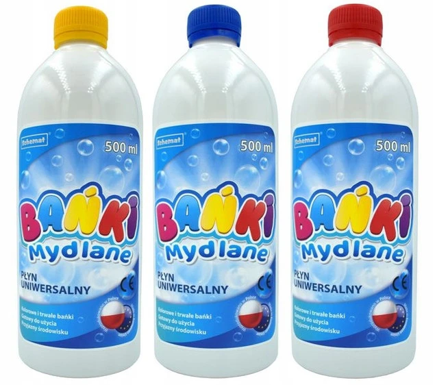 Płyn do Baniek 0,5L Schemat - tworzenie baniek