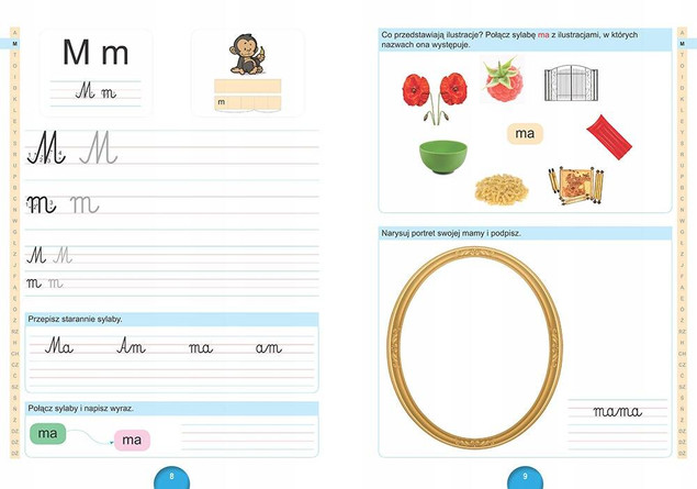 Ćwiczenia w czytaniu i pisaniu Elementarz