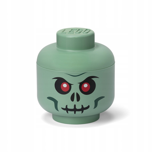 Pojemnik LEGO® Głowa Minifigurki Zombie S - Organizer