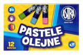 Kredki pastelowe Astra 12 sztuk