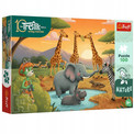 Puzzle Trefl 100 elementów INSPIRED BY NATURE WESOŁA FERAJNA Zwierzęta Leśne
