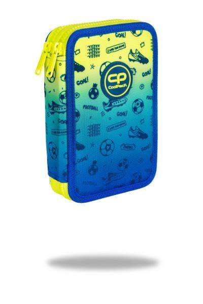 Piórnik podwójny z wyposażeniem Jumper 2 Football 2T D066339 CoolPack