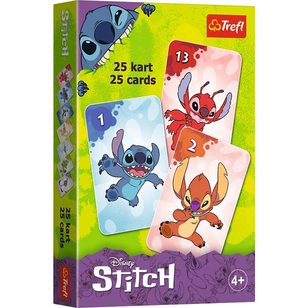 Karty Piotruś Lilo i Stitch Trefl