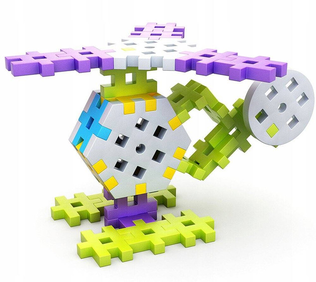 Klocki Meli Basic Constructor 400 elementów