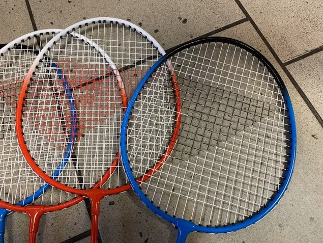Badminton Zestaw 2 Rakiety do Badmintona w pokrowcu Pokrowiec 1516