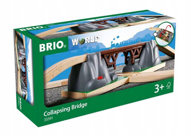 Brio Kolejka Most z zapadnią 33391