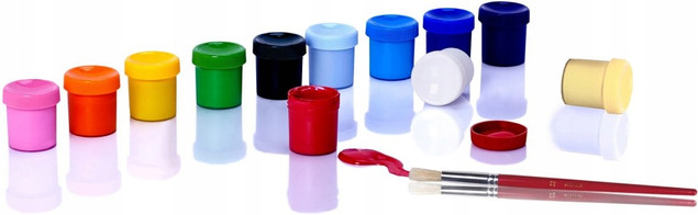 Astra Poster Paints 12 Colors 20ml Set
